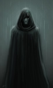 Cloaked Figure